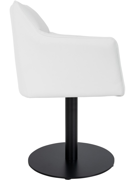 Ligstoel Damaso kunstleer, wit Ligstoel Damaso kunstleer, wit