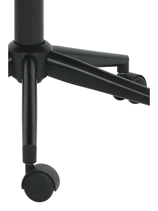 Bureaustoel Harvest kunstleer, walnoot/zwart