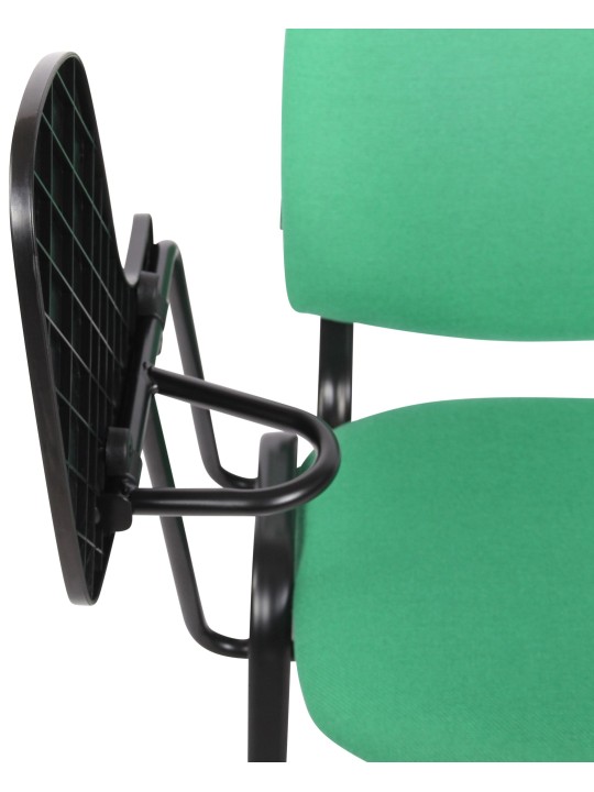 Ken stoel met klaptafel stof, groen