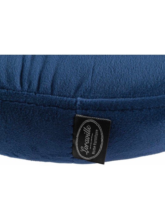 Set van 2 barkrukken Ponte fluweel, blauw Set van 2 barkrukken Ponte fluweel, blauw