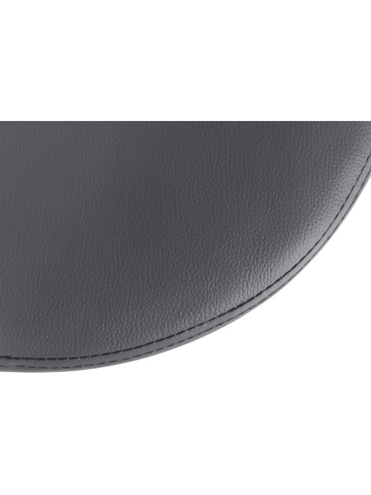 Set van 2 barkrukken Ponte kunstleer chroom, grijs