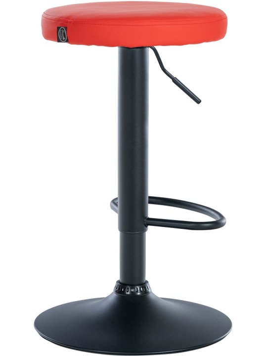 Set van 2 barkrukken Ponte kunstleer, rood Set van 2 barkrukken Ponte kunstleer, rood