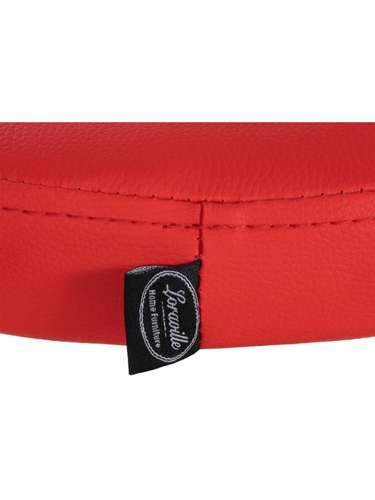 Set van 2 barkrukken Ponte kunstleer, rood Set van 2 barkrukken Ponte kunstleer, rood