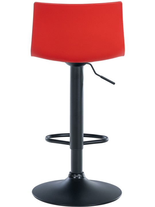 Set van 2 barkrukken Branford kunststof, rood Set van 2 barkrukken Branford kunststof, rood