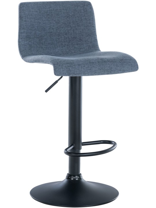 Set van 2 barkrukken Branford stof, blauw Set van 2 barkrukken Branford stof, blauw
