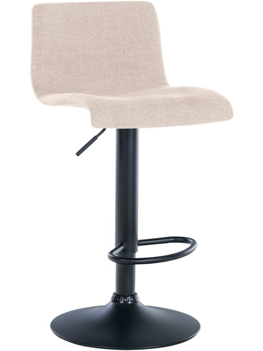Set van 2 barkrukken Branford stof, crème Set van 2 barkrukken Branford stof, crème