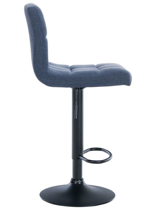 Set van 2 barkrukken Calma stof, blauw Set van 2 barkrukken Calma stof, blauw