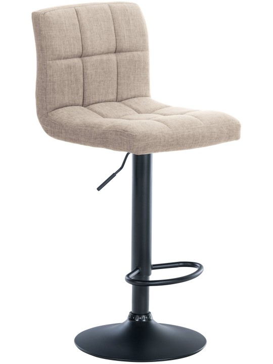 Set van 2 barkrukken Calma stof, crème Set van 2 barkrukken Calma stof, crème