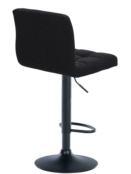 Set van 2 barkrukken Calma stof, zwart Set van 2 barkrukken Calma stof, zwart