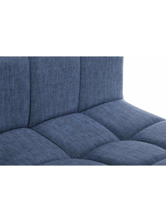 Set van 2 barkrukken Calma stof, blauw Set van 2 barkrukken Calma stof, blauw