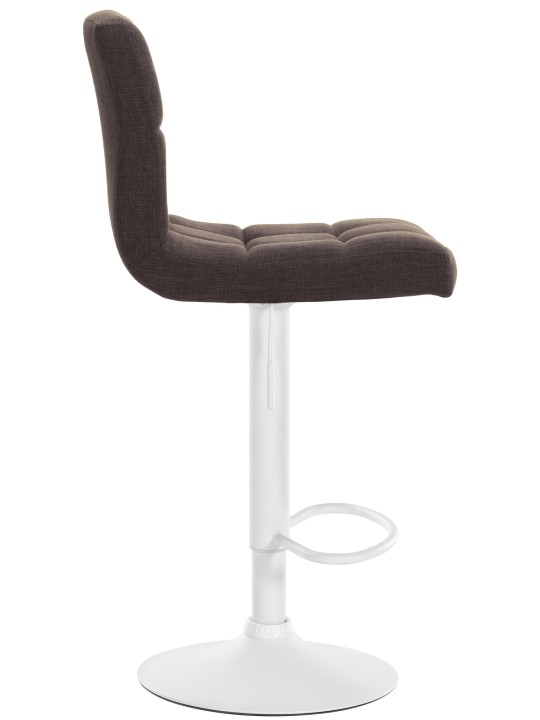 Set van 2 barkrukken Calma stof, bruin