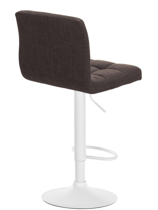 Set van 2 barkrukken Calma stof, bruin