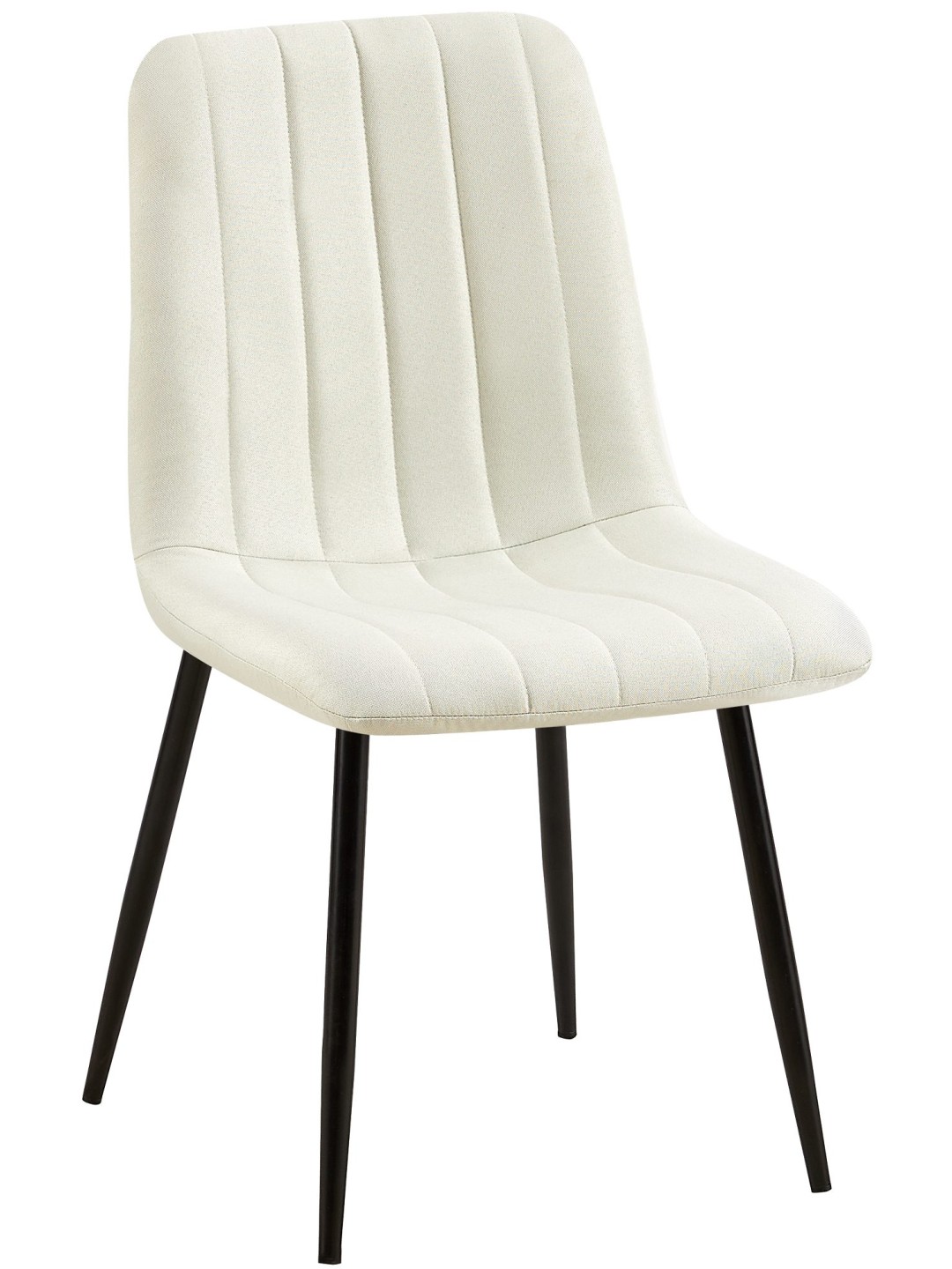 Stoel Dijon stof, crème