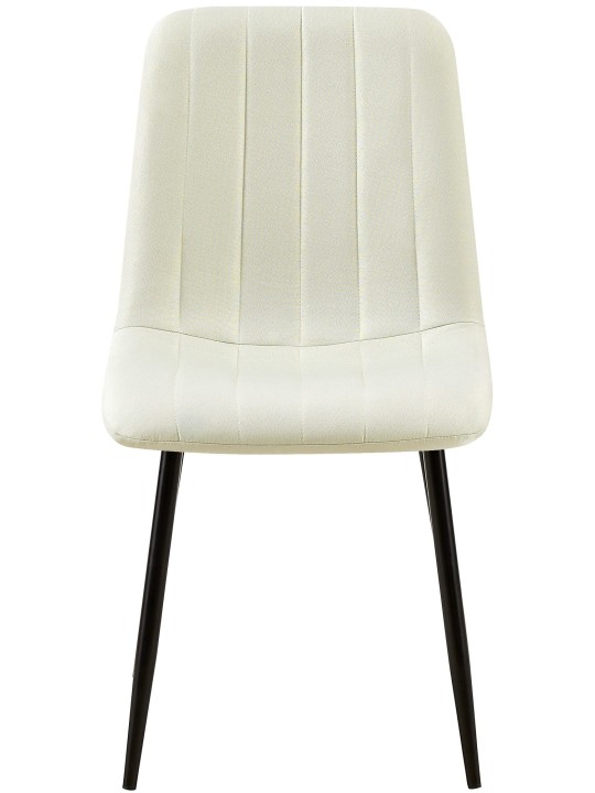 Stoel Dijon stof, crème