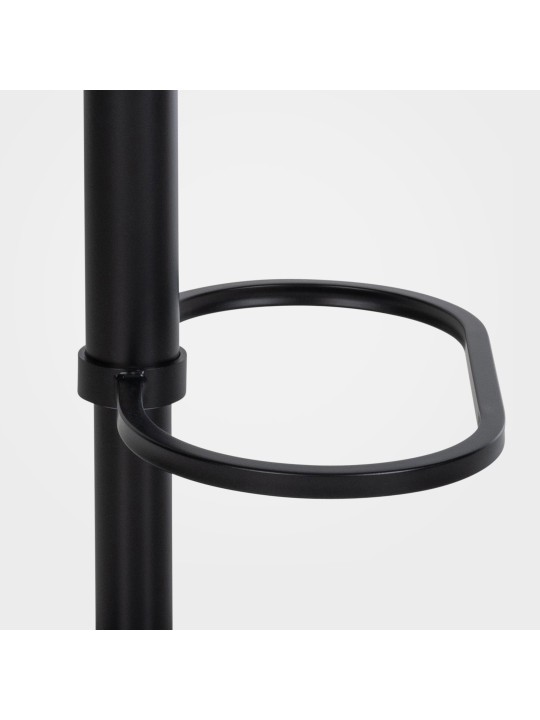 Barkruk Damaso B fluweel, bruin