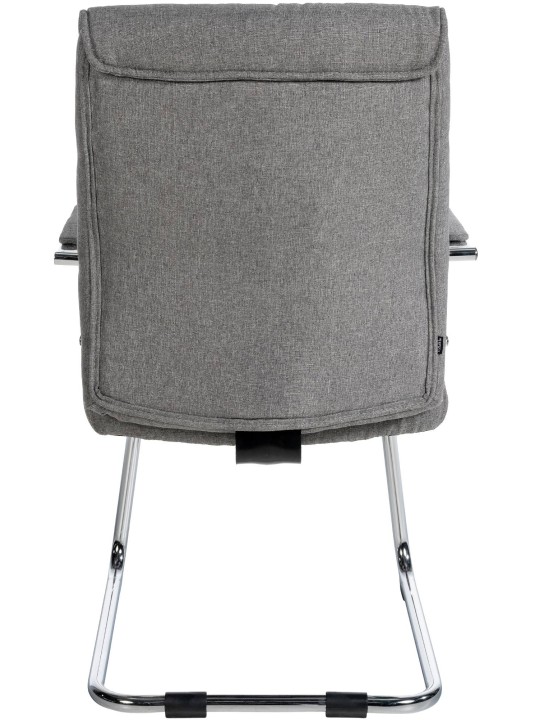 Bezoekersstoel Sievert stof, lichtgrijs Bezoekersstoel Sievert stof, lichtgrijs