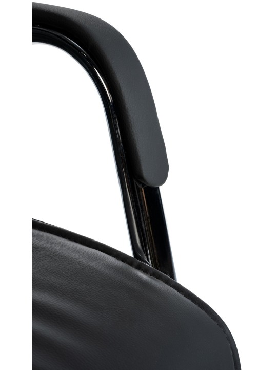 Set van 2 bezoekersstoelen Sievert, zwart Set van 2 bezoekersstoelen Sievert, zwart