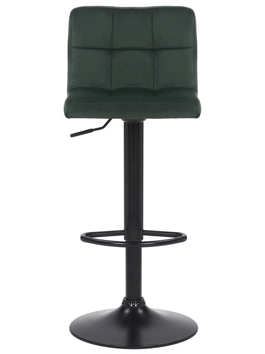 Barkruk Feni fluweel, groen