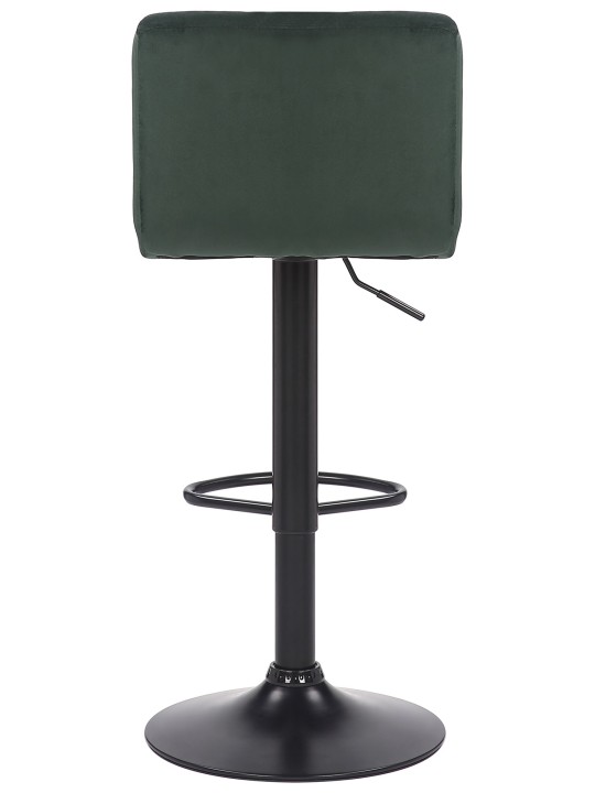 Barkruk Feni fluweel, groen