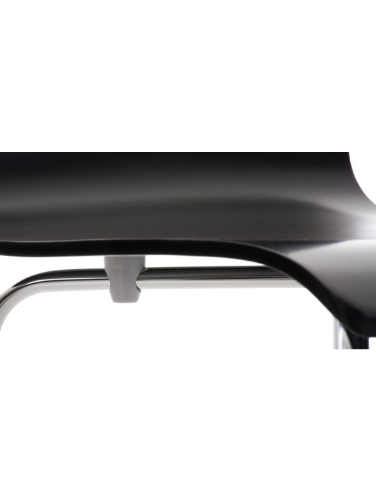 Bezoekersstoel Pepe, zwart Bezoekersstoel Pepe, zwart