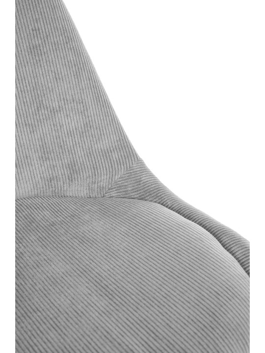 Stoel Linares Koord, lichtgrijs