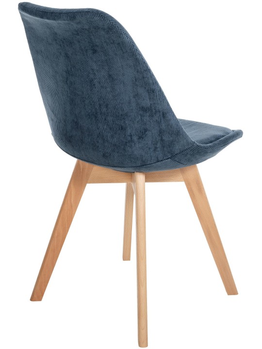 Stoel Linares Koord, donkerblauw Stoel Linares Koord, donkerblauw