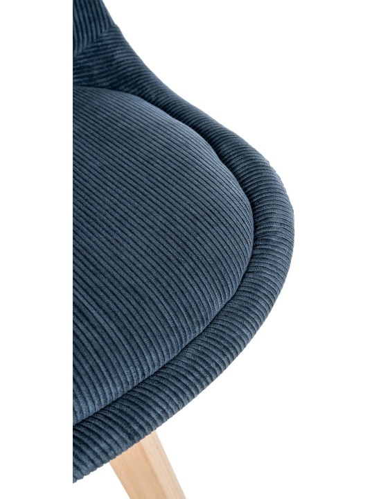 Stoel Linares Koord, donkerblauw Stoel Linares Koord, donkerblauw