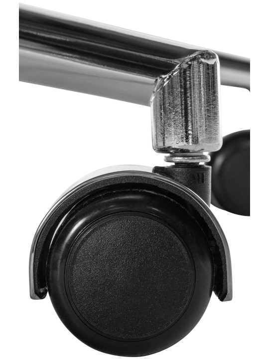 Bureaustoel Mollis echt leer, lichtbruin