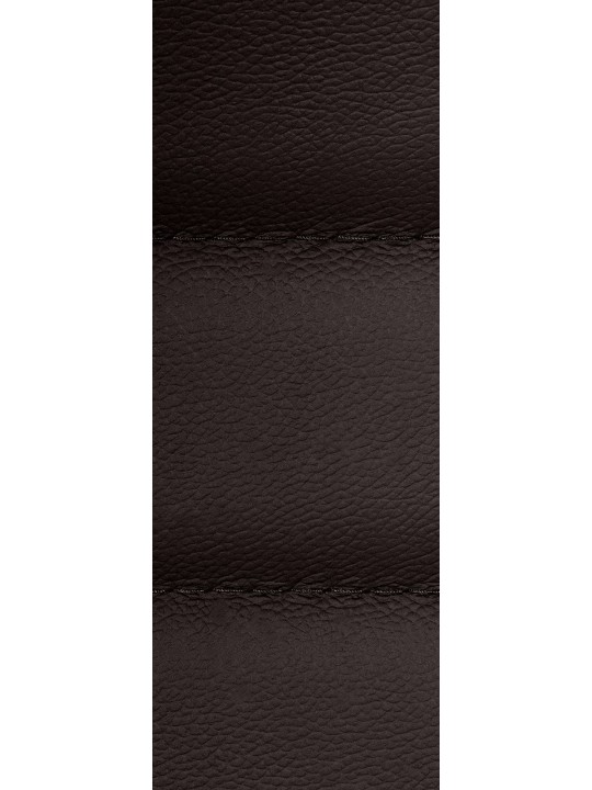 Bureaustoel Mollis echt leer, koffie