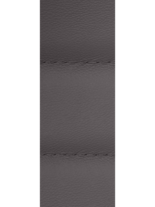 Bureaustoel Mollis echt leer, grijs