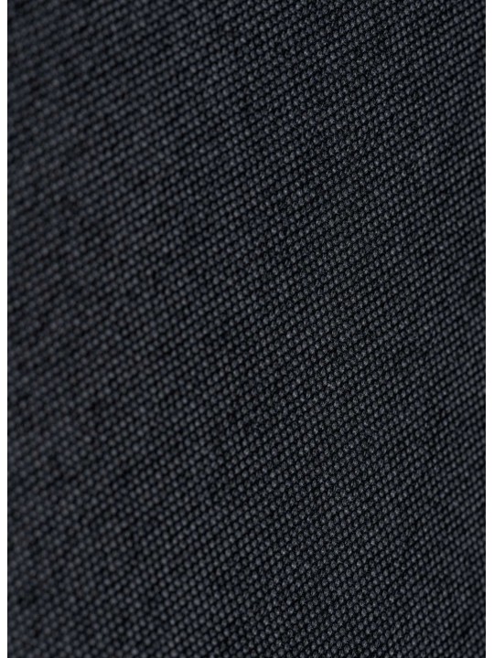 Set van 2 eetkamerstoelen Foley stof, walnoot/zwart