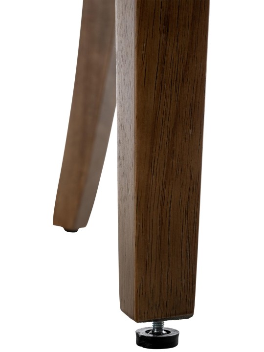 Eetkamerstoel Aberdeen fluweel antiek, geel