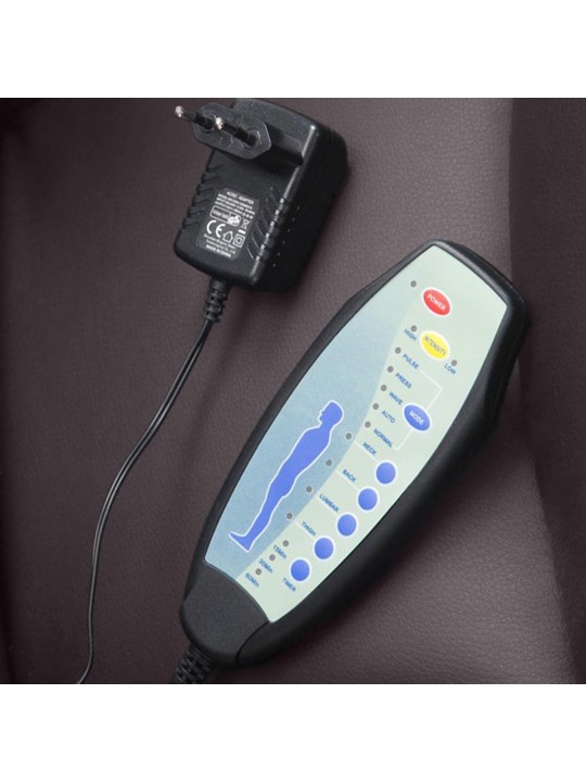 Bureaustoel Pacific met massagefunctie V2, bruin