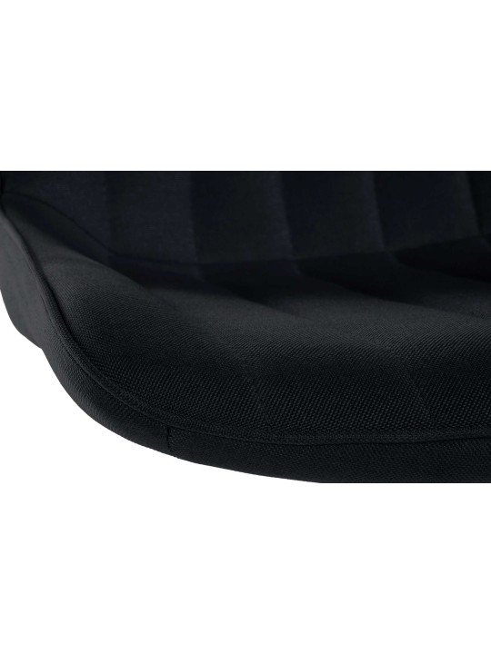 Set van 2 barkrukken Toni stof, zwart Set van 2 barkrukken Toni stof, zwart