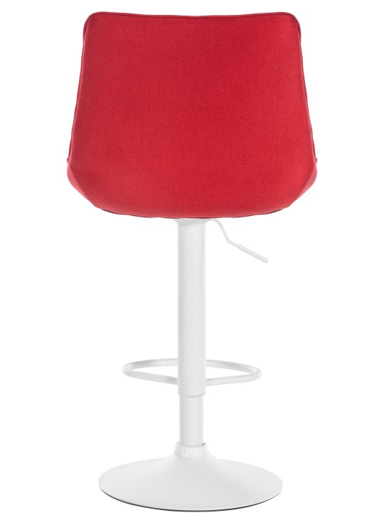 Set van 2 barkrukken Toni stof, rood