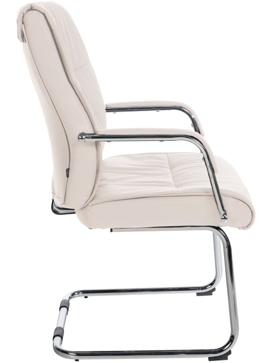 Bezoekersstoel Sievert, crème