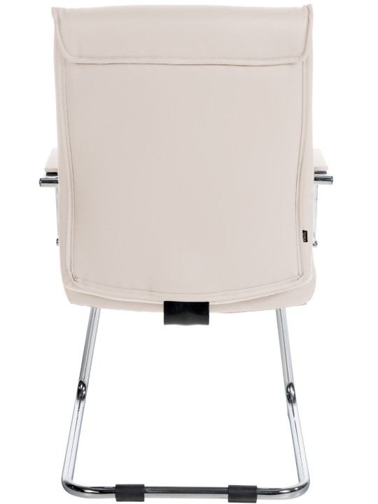 Set van 2 bezoekersstoelen Sievert, crème