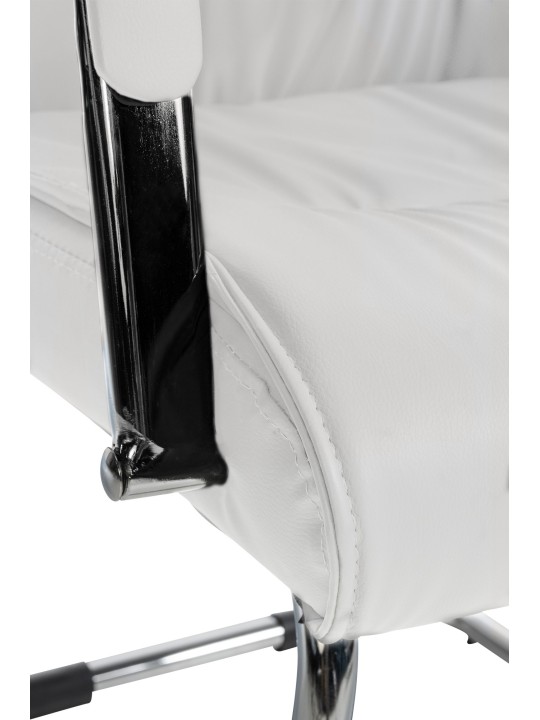 Set van 2 bezoekersstoelen Sievert, wit Set van 2 bezoekersstoelen Sievert, wit