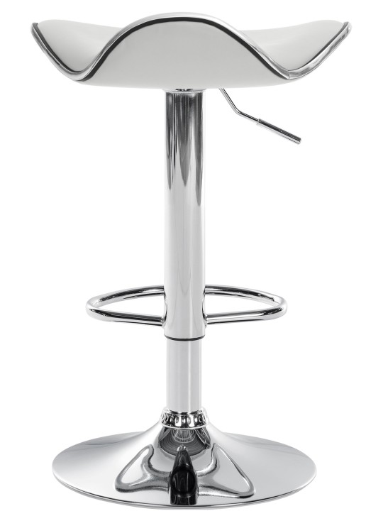 Barkruk Shanghai kunstleer C, wit