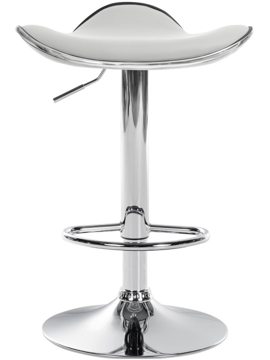 Barkruk Shanghai kunstleer C, wit