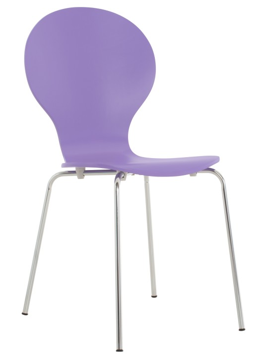 Bezoekersstoel Diego, lila