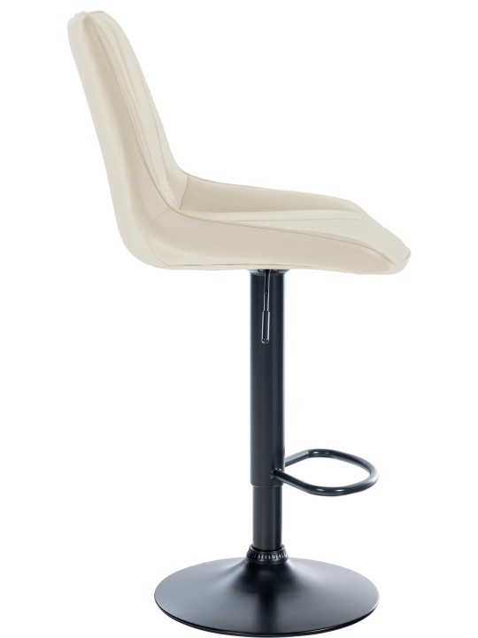 Set van 2 barkrukken Toni kunstleer, crème