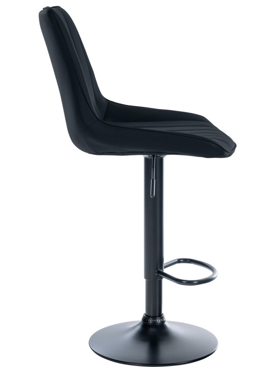 Set van 2 barkrukken Toni kunstleer, zwart Set van 2 barkrukken Toni kunstleer, zwart