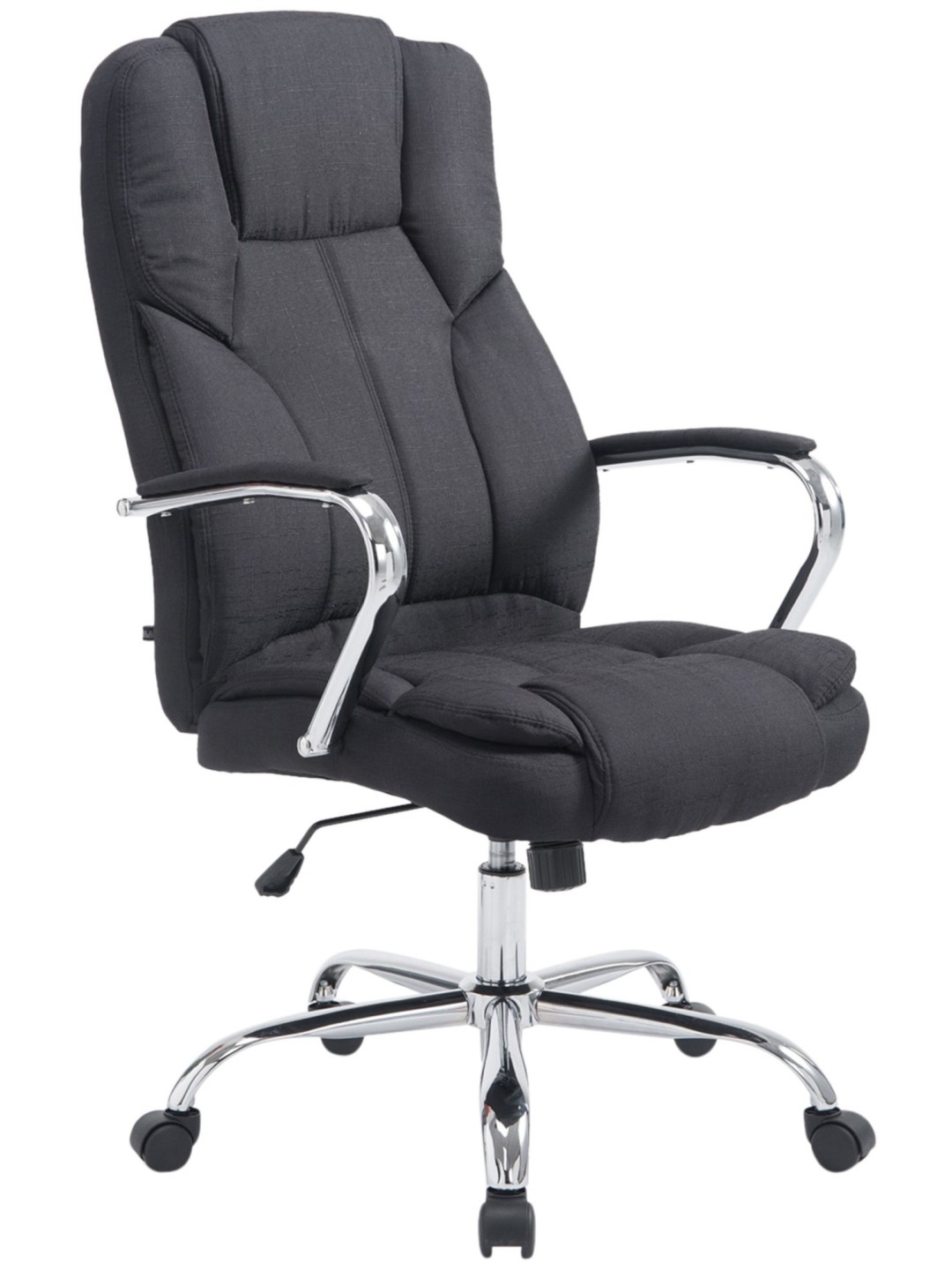 Bureaustoel BIG Xanthos stof, zwart
