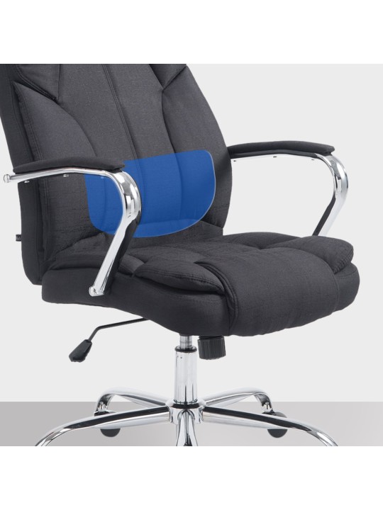 Bureaustoel BIG Xanthos stof, zwart
