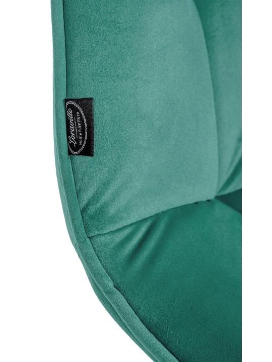 Vermont fluwelen eetkamerstoel, groen Vermont fluwelen eetkamerstoel, groen