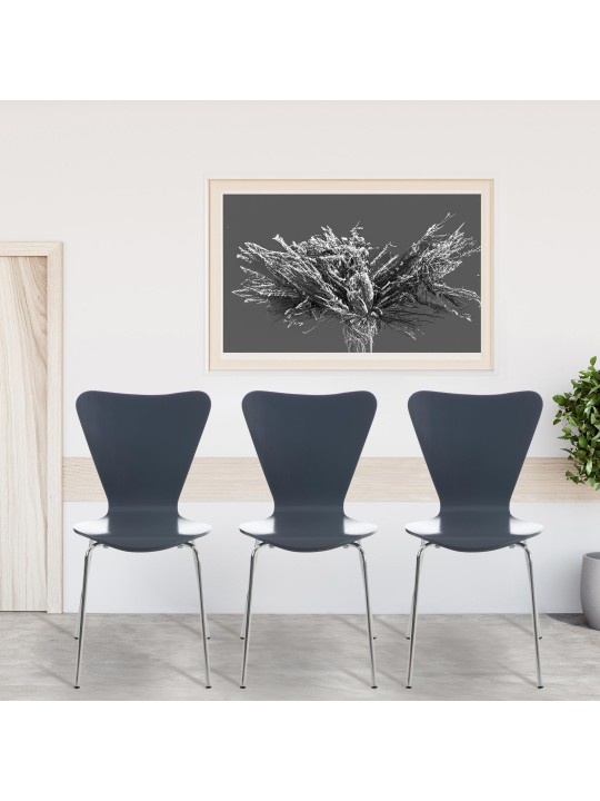 Bezoekersstoel Calisto, grijs Bezoekersstoel Calisto, grijs