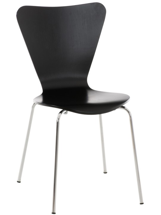 Bezoekersstoel Calisto, zwart Bezoekersstoel Calisto, zwart