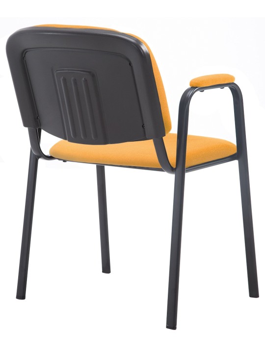 Bezoekersstoel Ken PRO stof, oranje