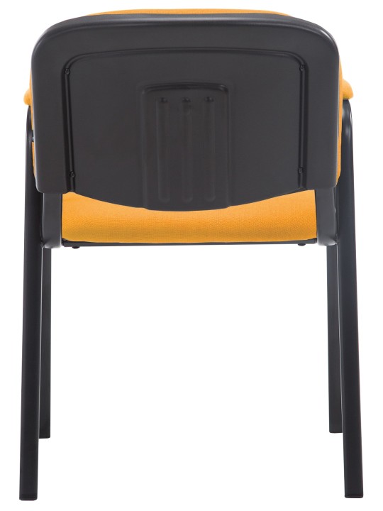 Bezoekersstoel Ken PRO stof, oranje